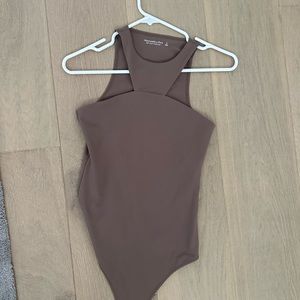 Abercrombie and Fitch Tan Bodysuit